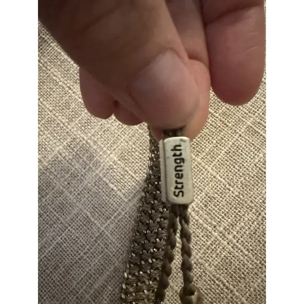 Wakami Strength braided Bracelet Ethically Handcrafted 10% Donated To Charity